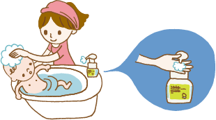 赤ちゃんの入浴
